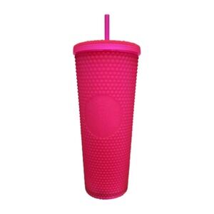 Starbucks Studded Tumbler with Straw Summer Pink New Unused